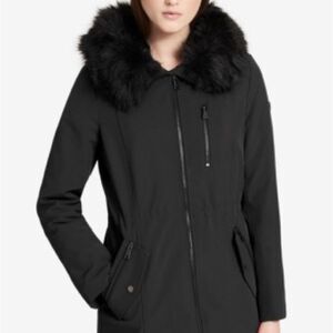 Calvin Klein Faux-Fur-Lined Parka
